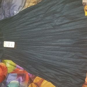 Womens calf length skirt